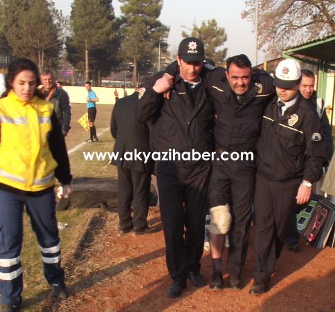 As Akyazı Fatih Karagümrük Maçında Olay