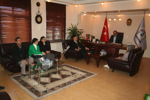 Başkan Yazıcı'yı Makamında Ziyaret