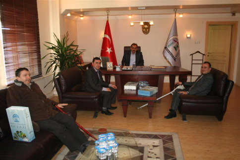 Başkan Yazıcı'yı Makamında Ziyaret