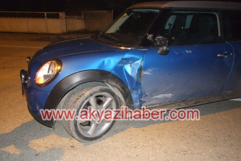 Motosiklet Kazasında1 Kişi Yaralandı