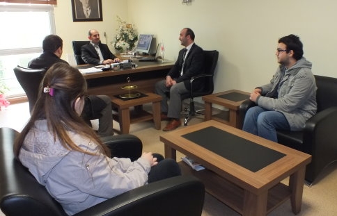 Başarı Dersanesinden Hastahane Müdürüne Ziyaret