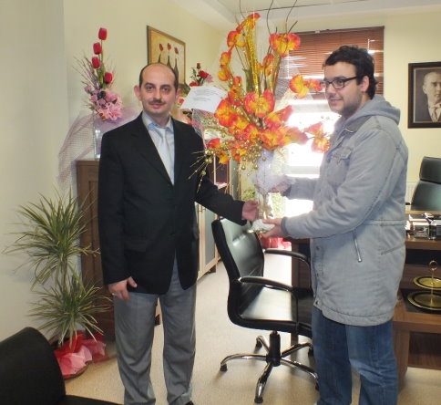 Başarı Dersanesinden Hastahane Müdürüne Ziyaret