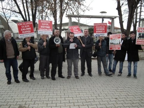 254. Basın açıklamasını Gerçekleştirdi. 