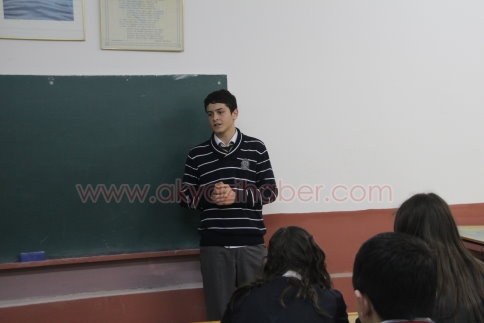 Okul Meclisi Başkanı Sorunları Dinledi