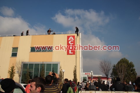 Hastane Çatısında İntihar Girişimi