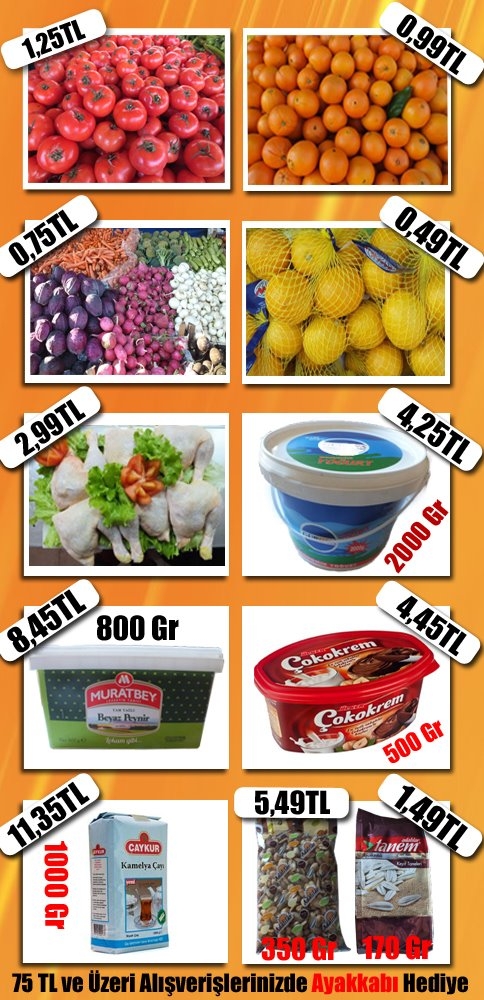 Çetinkaya Market’ten Yılbaşı Kampanyası