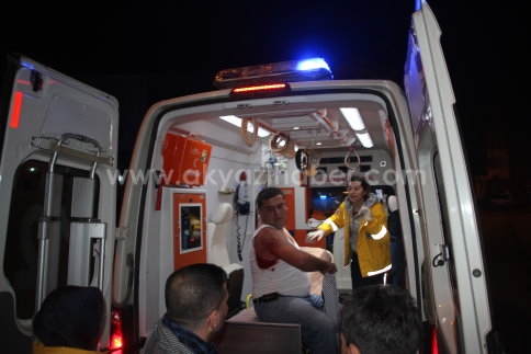 Düğünde Bıçaklı Kavga 1 kişi yaralandı