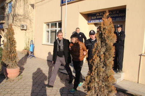 Hırsız başarılı takip  sonrası kısa sürede yakalandı.