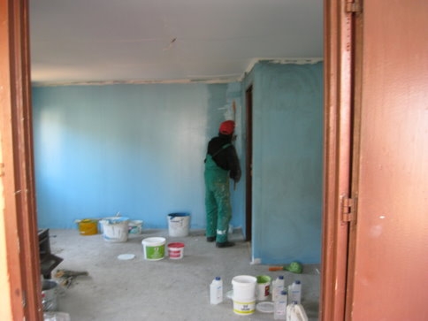 Küçücek'de Yanan Ev Hızla Onarılıyor