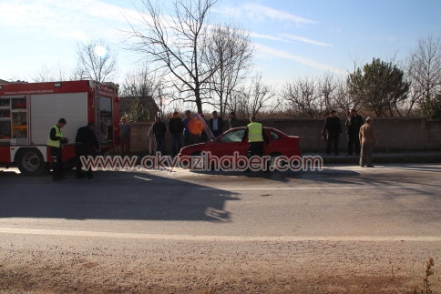 Lpgli araçta çıkan yangın korkuttu.