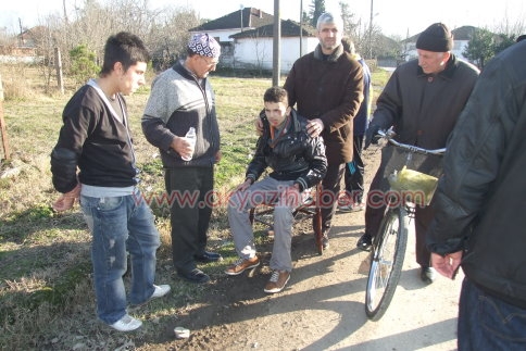 Motosikletle Köpeğe Çarptı