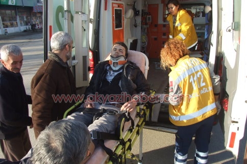 Motosikletle Köpeğe Çarptı