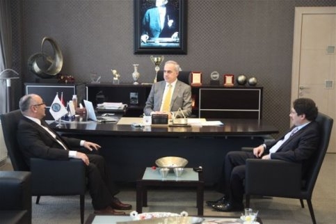 Taraklı Termal Yönetim Kurulu Başkanı Ahmet Genç SATSO'da