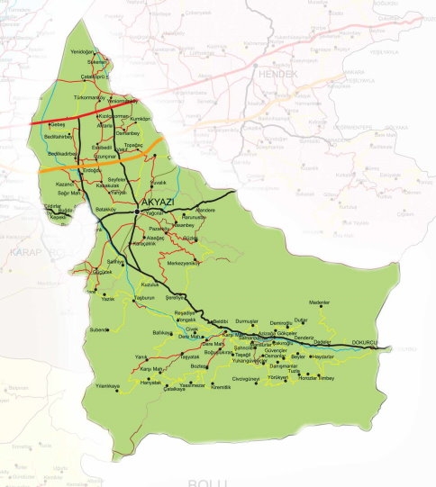 Akyazı Sınırları Küçülüyormu?