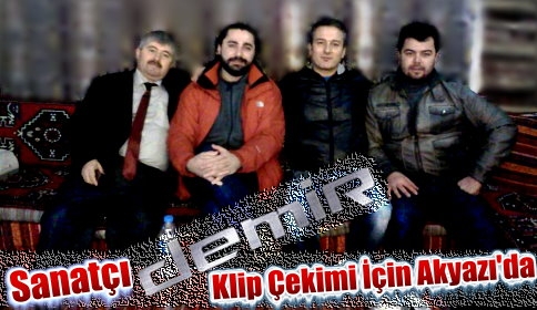 Klip Çekimi İçin Akyazı'ya Geldi