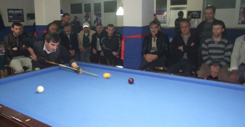 Bilardo Şampiyonası Sona Erdi