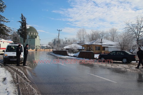 Kar yağışı ve buzlanma nedeniyle kazalar meydana geldi. 