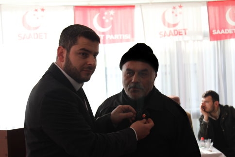 25 Kişi Saadet Partisine Katıldı