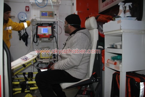 Küçük Çocuğu Yangından Komşusu Kurtardı.