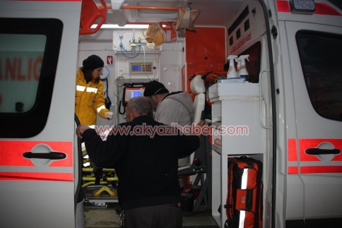 Küçük Çocuğu Yangından Komşusu Kurtardı.