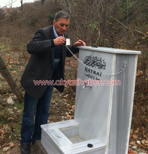 Mahe sakinleri Hayrat Yaptırdı.