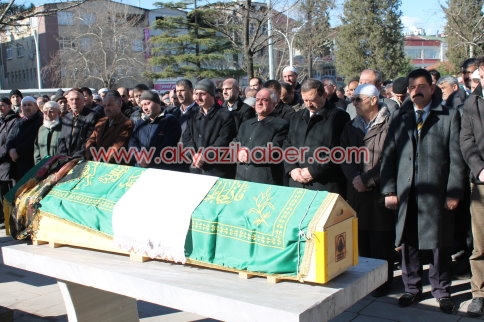 Merhum Hasan Okuyan’ın Eşi Toprağa Verildi.