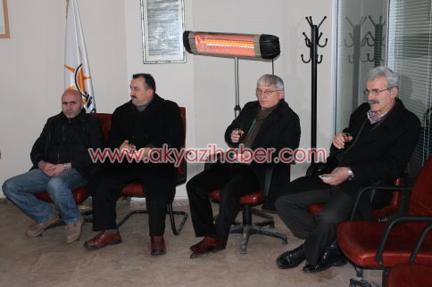 Akyazı Oda Başkanları Nail Kahveci’ye Hayırlı Olsun Ziyaretine Bulundular.