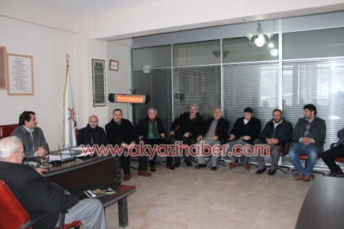 Akyazı Oda Başkanları Nail Kahveci’ye Hayırlı Olsun Ziyaretine Bulundular.