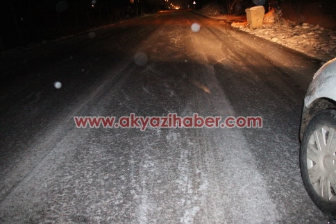 Sürücüler Dikkat Aşırı Buzlanma VAR