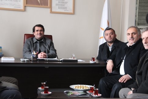 Ak Parti İlçe Yönetimine hayırlı olsun ziyeretleri devam ediyor