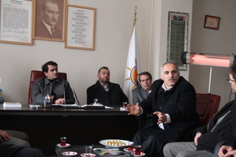 Ak Parti İlçe Yönetimine hayırlı olsun ziyeretleri devam ediyor