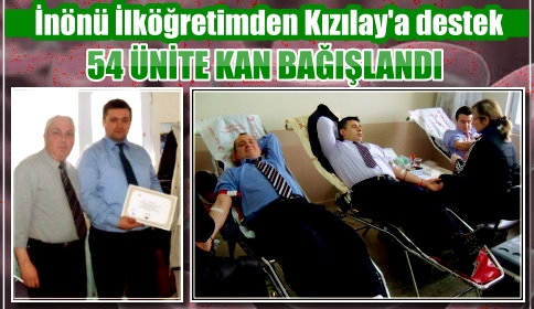 Kan Bağış Kampanyasına yoğun ilgi.