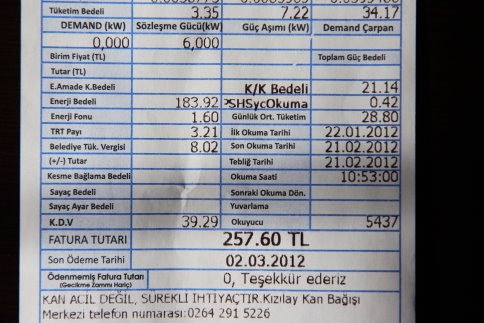 AkyazıHaber Olarak Bir Hırsızın Daha Elektrik Borcunu Ödedik!
