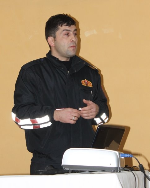 Öğrencilere Yangın İle İlgili Seminer Verildi