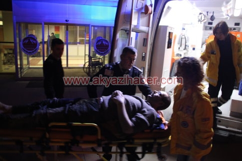 Kuzuluk'ta Meydana Gelen İş Kazasında 1 Kişi Hastaneye Kaldırıldı