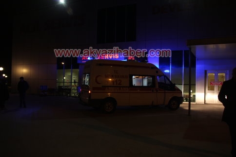 Kuzuluk'ta Meydana Gelen İş Kazasında 1 Kişi Hastaneye Kaldırıldı