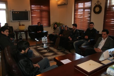 Akyazı Gençlik Meclisinden Başkan Yazıcı’yı Ziyaret