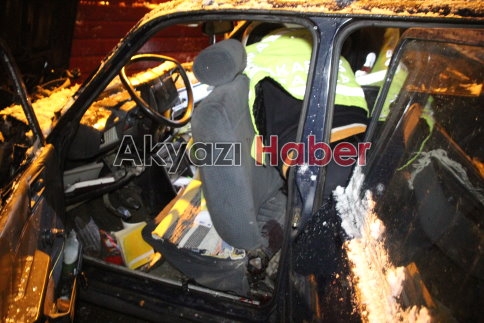 Kuzuluk Yolu Karaçalılık Mevkiinde Trafik Kazası