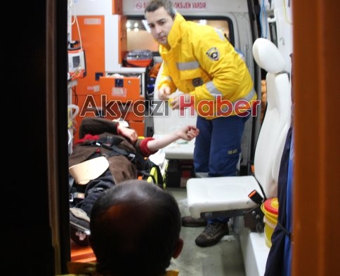 Kuzuluk Yolu Karaçalılık Mevkiinde Trafik Kazası