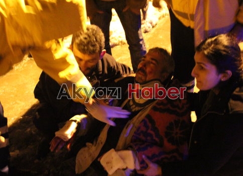 Kuzuluk Yolu Karaçalılık Mevkiinde Trafik Kazası