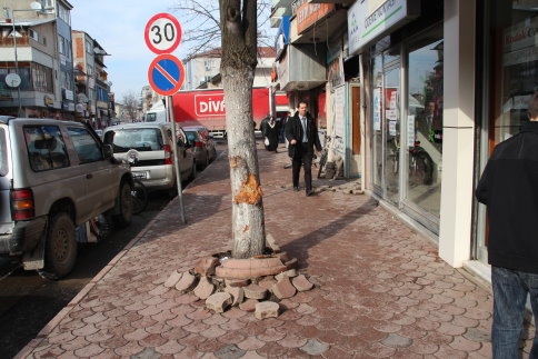 Akyazı Ada Caddesinde Kaza!