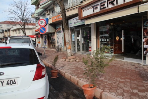 Akyazı Ada Caddesinde Kaza!