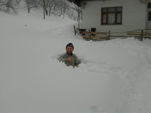 Kar Kalınlığı 1 Metreyi Aştı!