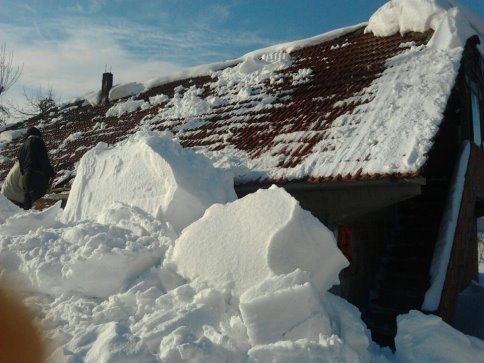Kar Kalınlığı 1 Metreyi Aştı!