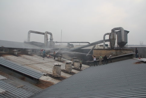 Yılpar Parke Fabrikasında Yangın!