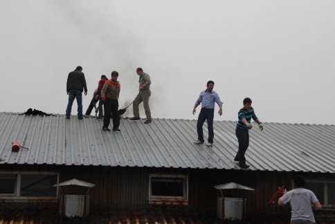 Yılpar Parke Fabrikasında Yangın!