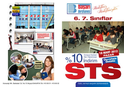 Başarı Dershanesinde Sınav Zamanı!