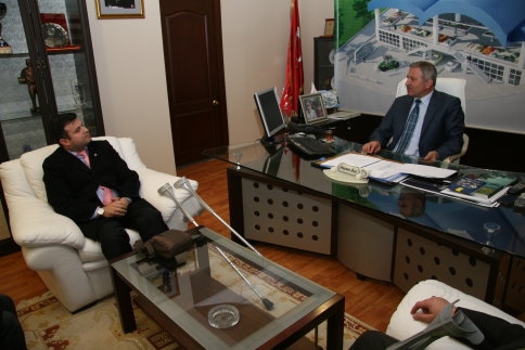 Ueder’den Başkan Dişli’ye Ziyaret