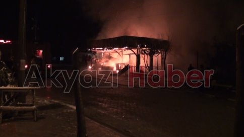 Kuzuluk Kaplıca Kebapçısında Yangın