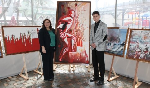 Resme Sığmayan Hayatlar Adlı Resim Sergisi Açıldı